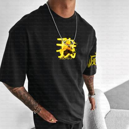 Unisex Anime Inspired Vintage T-Shirt丨Demon Slayer