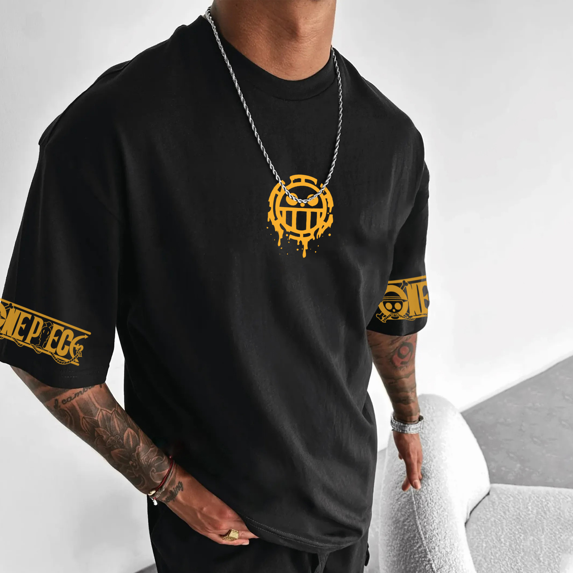 Unisex Fit Vintage T-Shirt丨One Piece