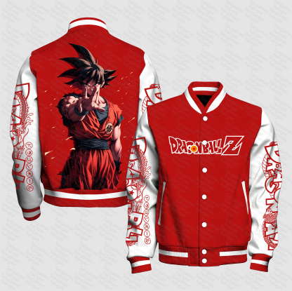 Unisex Vintage Anime Graphic Jacket