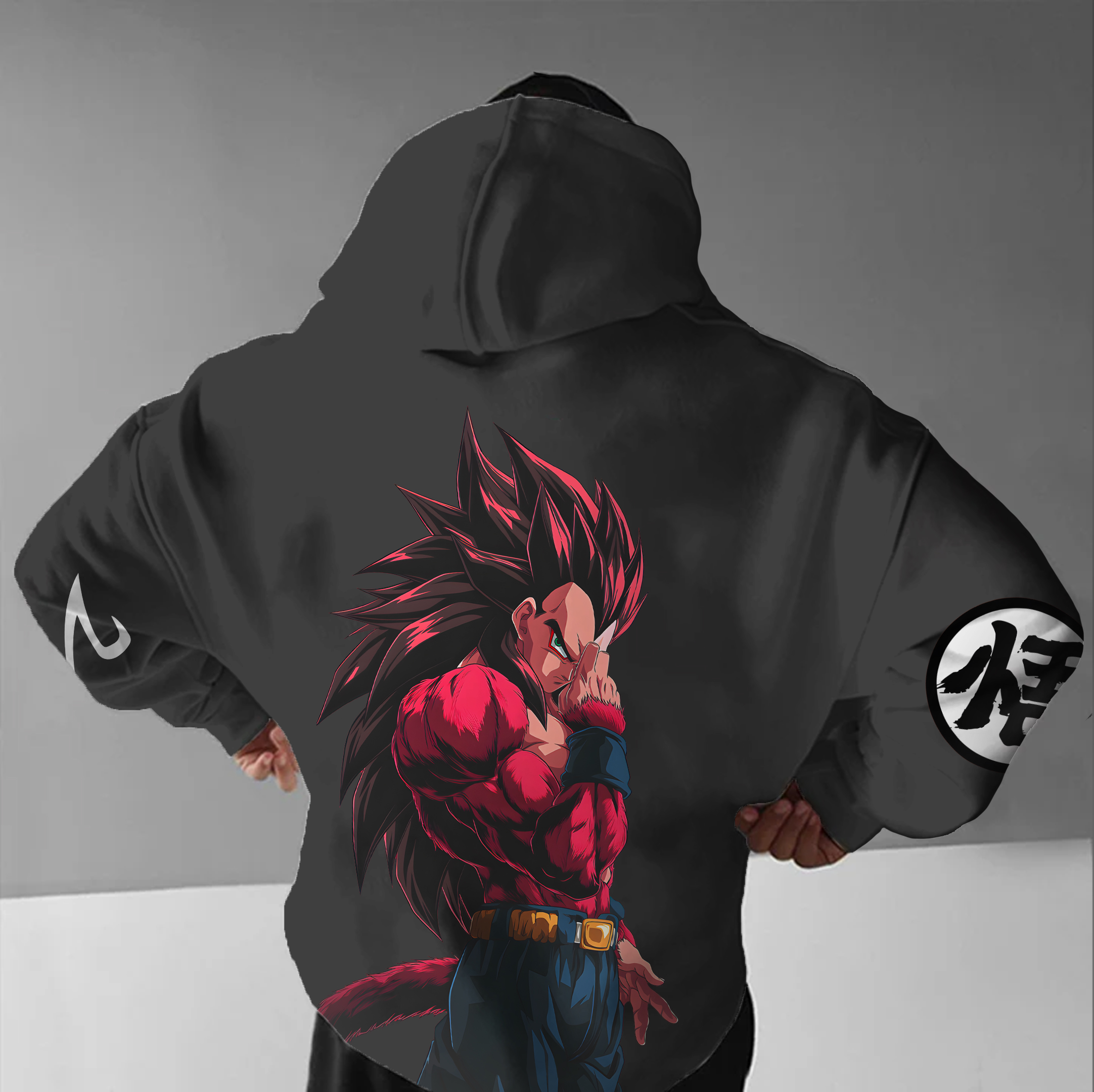 Unisex Anime Graphic Streetwear Vintage Hoodie