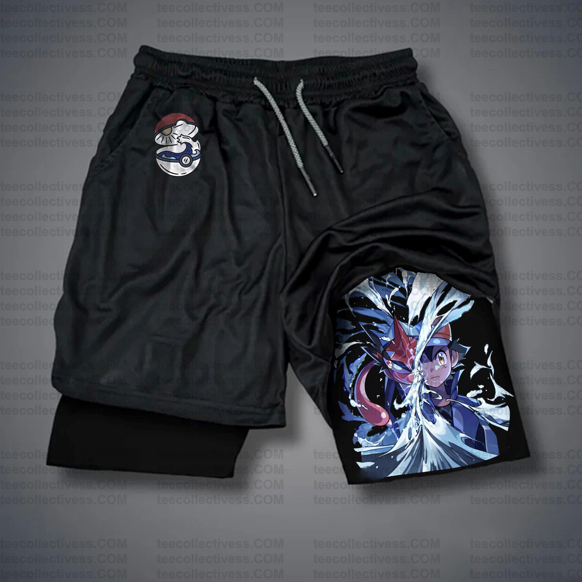 Unisex Casual Anime Streetwear Shorts