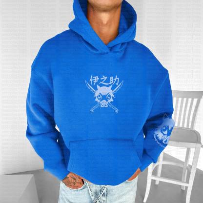 Unisex Anime Graphic Streetwear Vintage Hoodie丨Demon Slayer