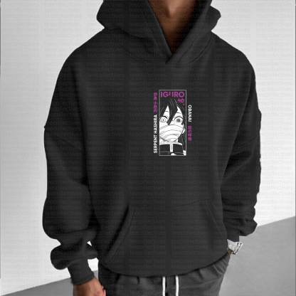 Unisex Anime Graphic Streetwear Vintage Hoodie丨Demon Slayer