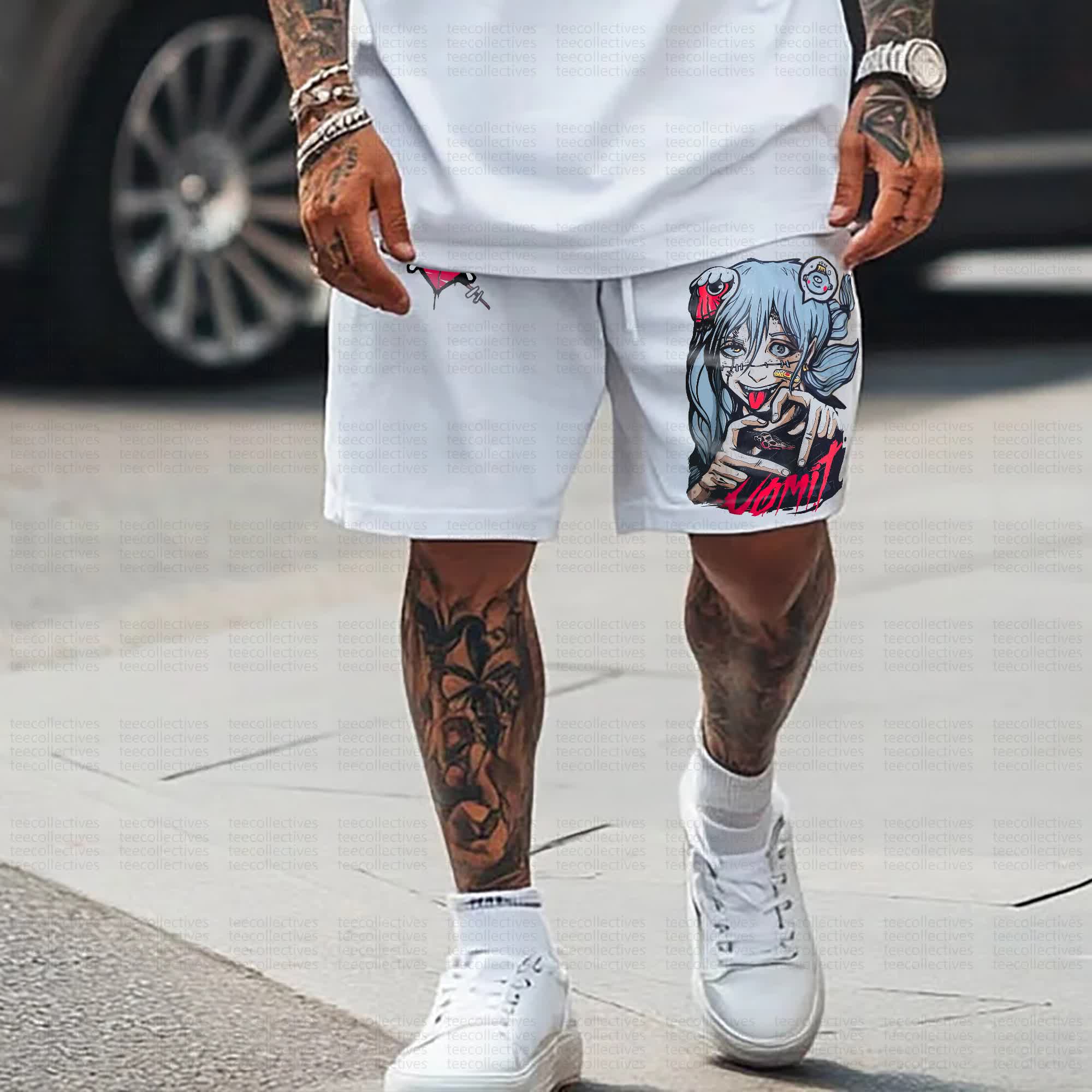 Unisex Casual Anime Streetwear Shorts 丨Jujutsu Kaisen