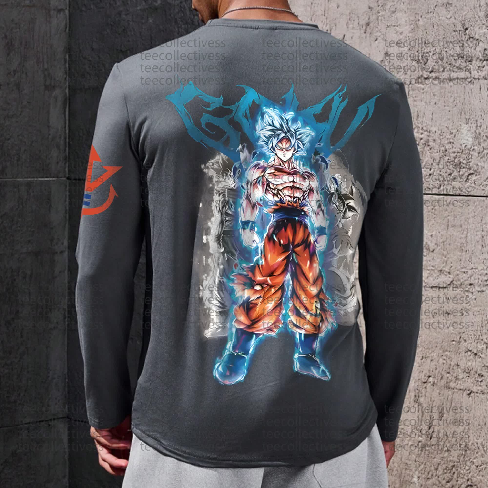 Unisex “DragonBALL Z” Anime Graphic Streetwear Vintage long-sleeved T-shirt