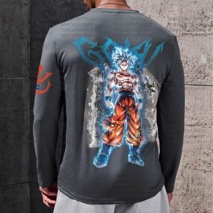 Unisex “DragonBALL Z” Anime Graphic Streetwear Vintage long-sleeved T-shirt