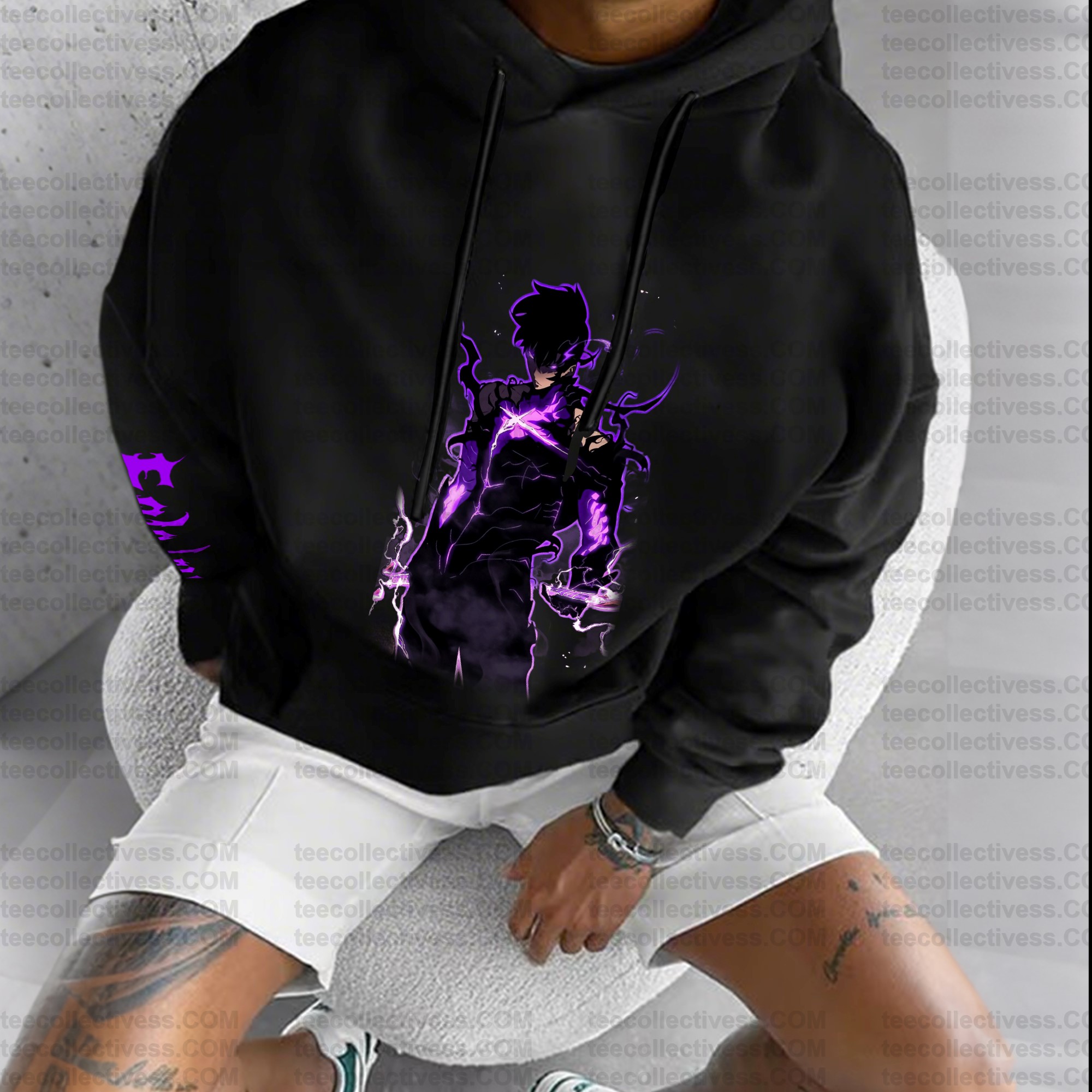 Unisex “ Solo Leveling ” Graphic Streetwear Vintage Hoodie