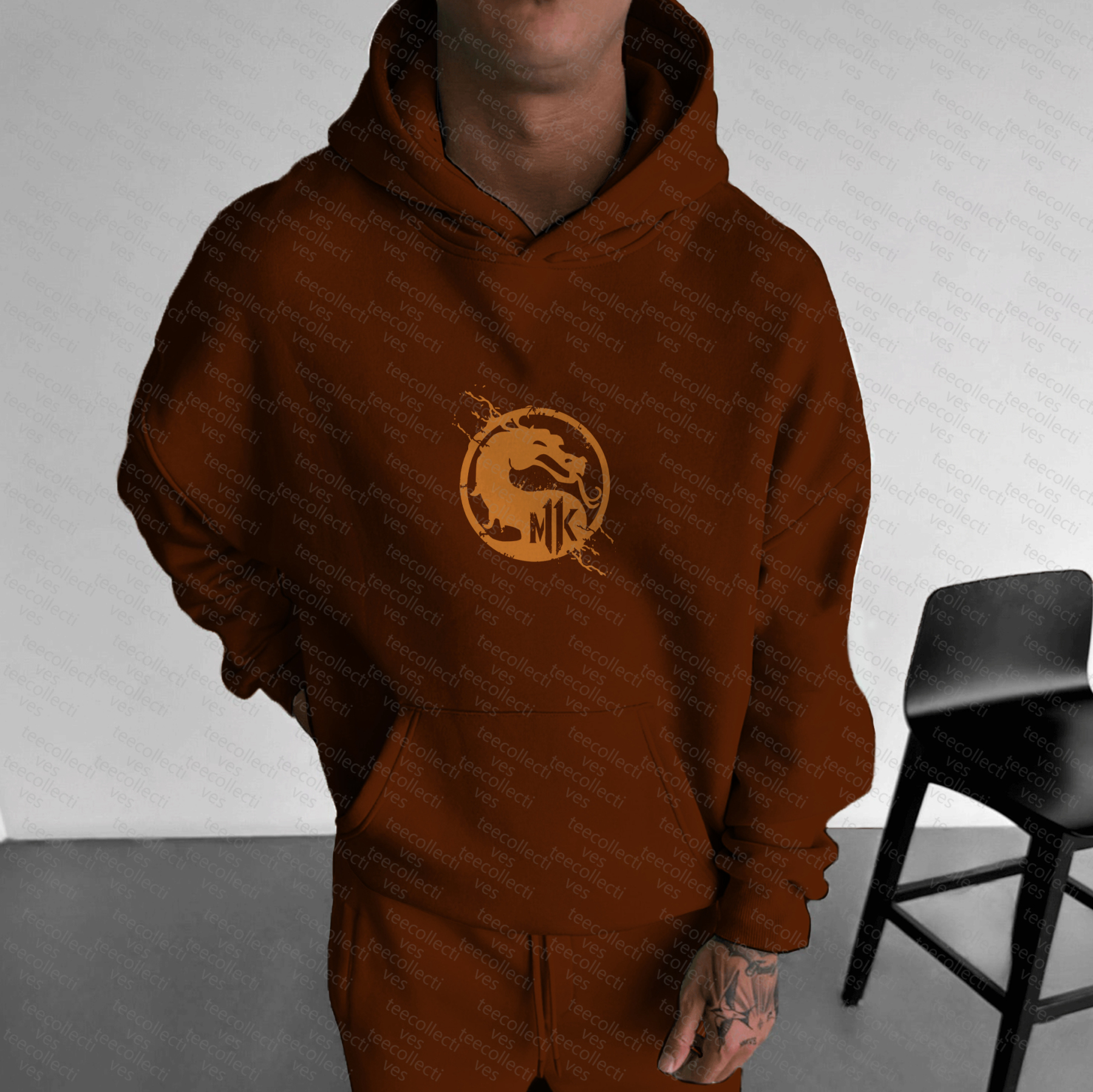 Unisex Graphic Streetwear Vintage Hoodie