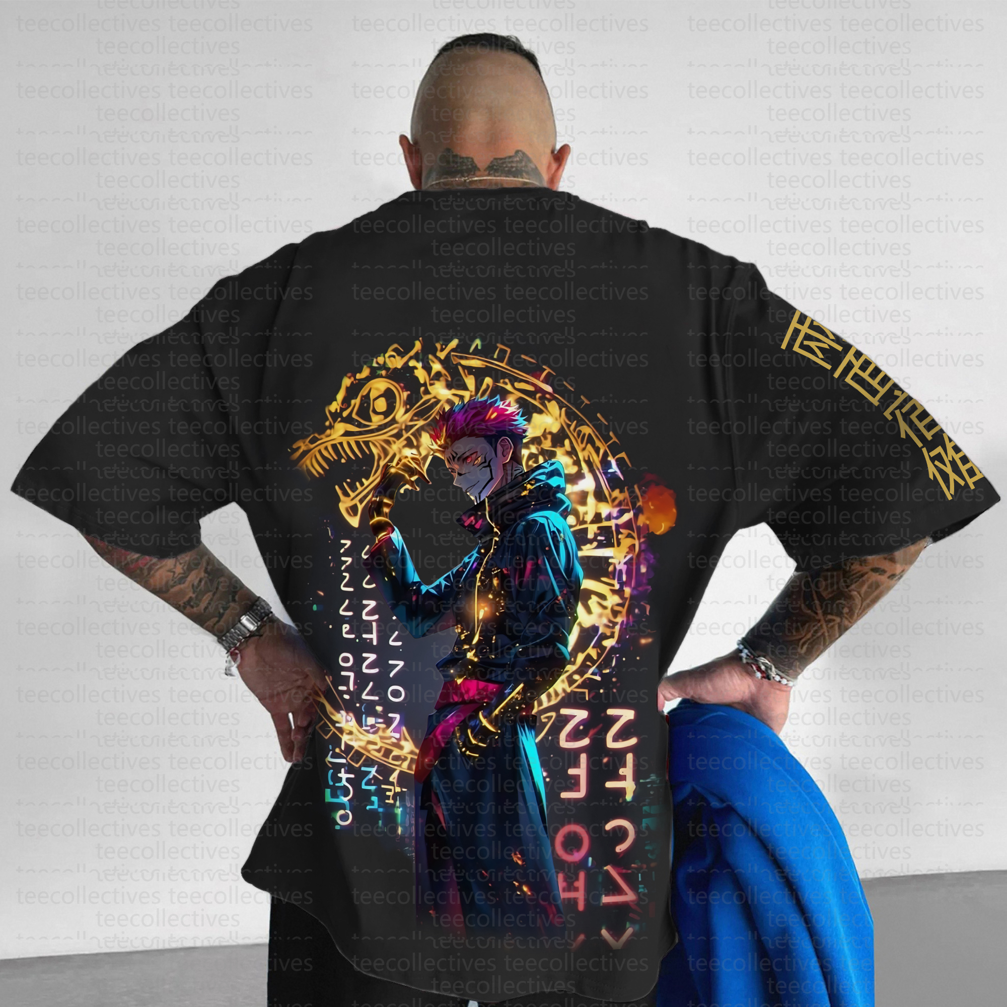 Unisex  " Jujutsu Kaisen " Anime Inspired Vintage T-Shirt