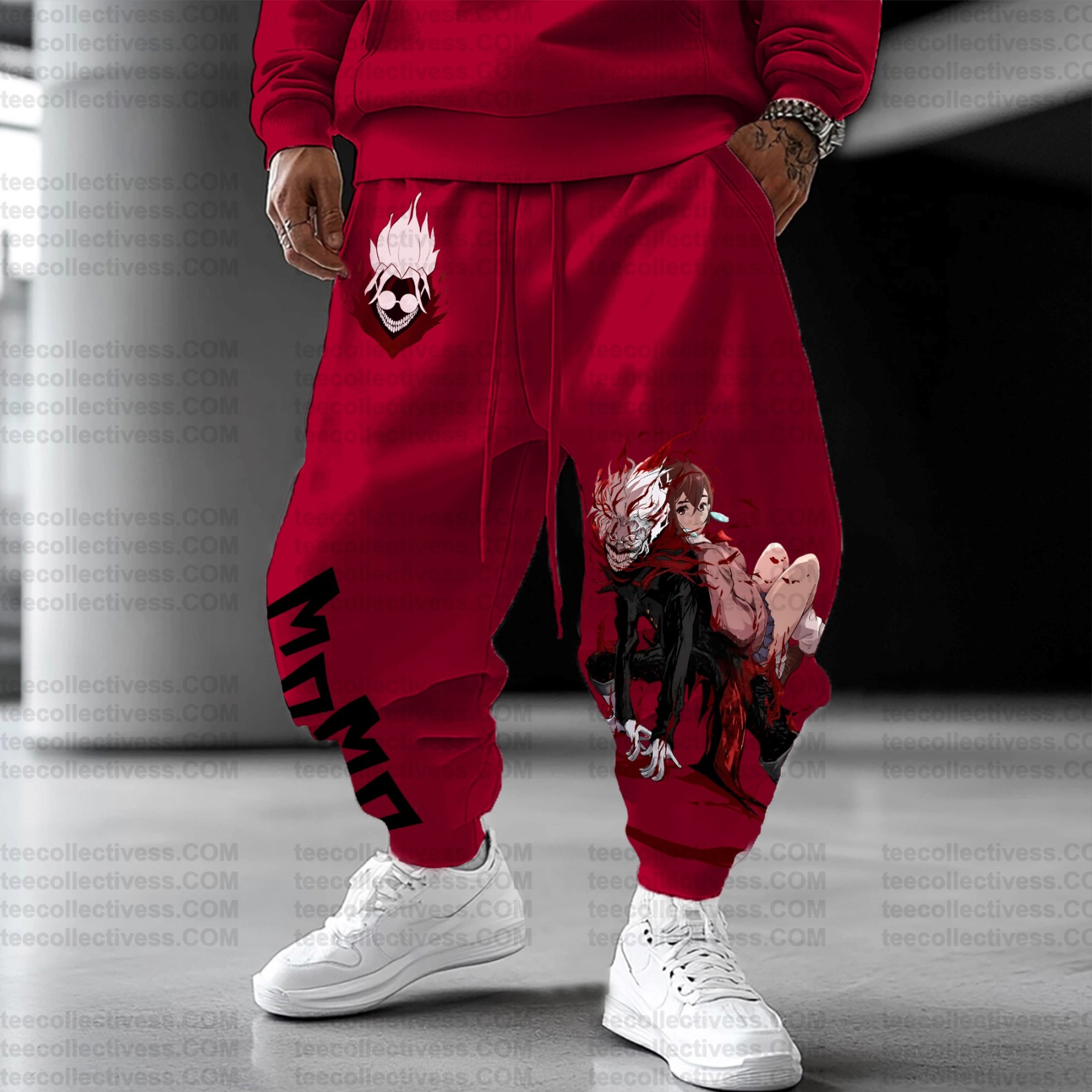 Unisex Anime Printed Gift Oversized Harem Pants