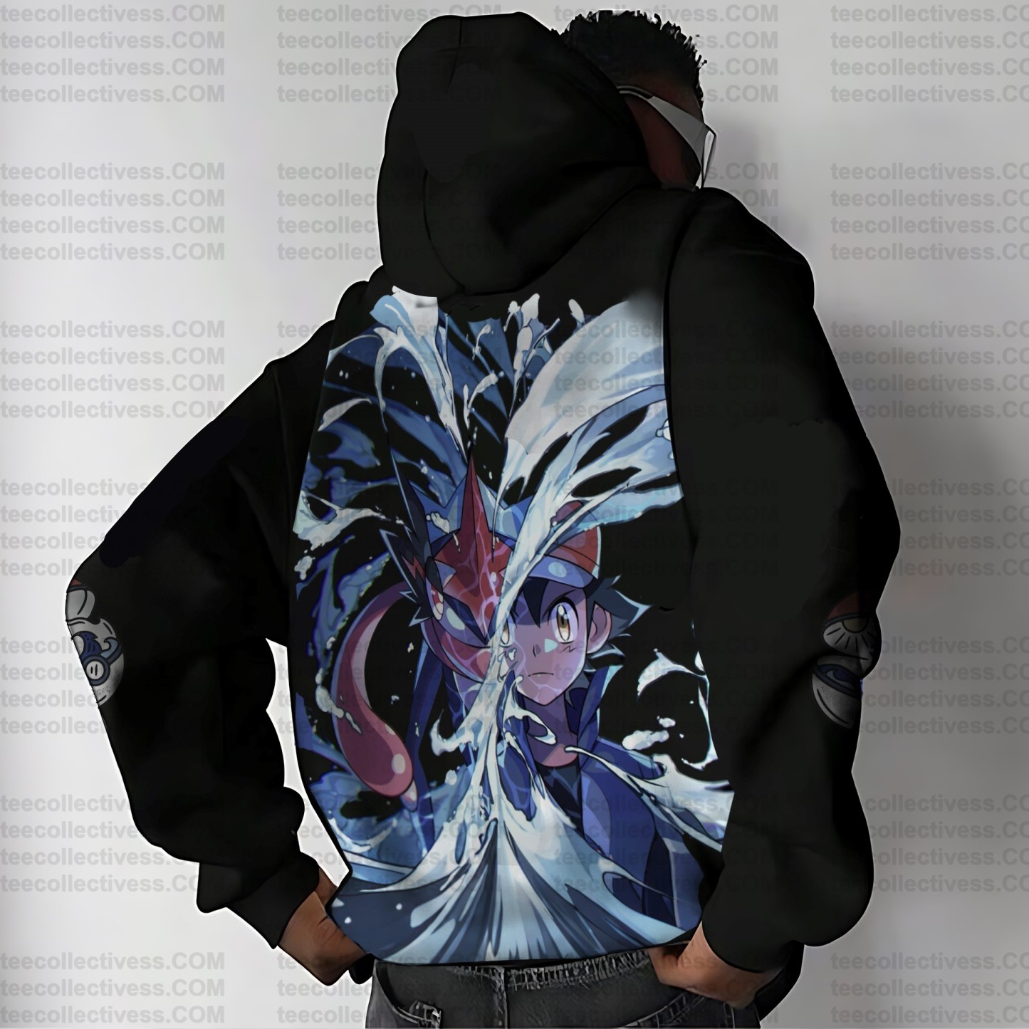 Unisex “Pokémon” Anime Graphic Streetwear Vintage Hoodie