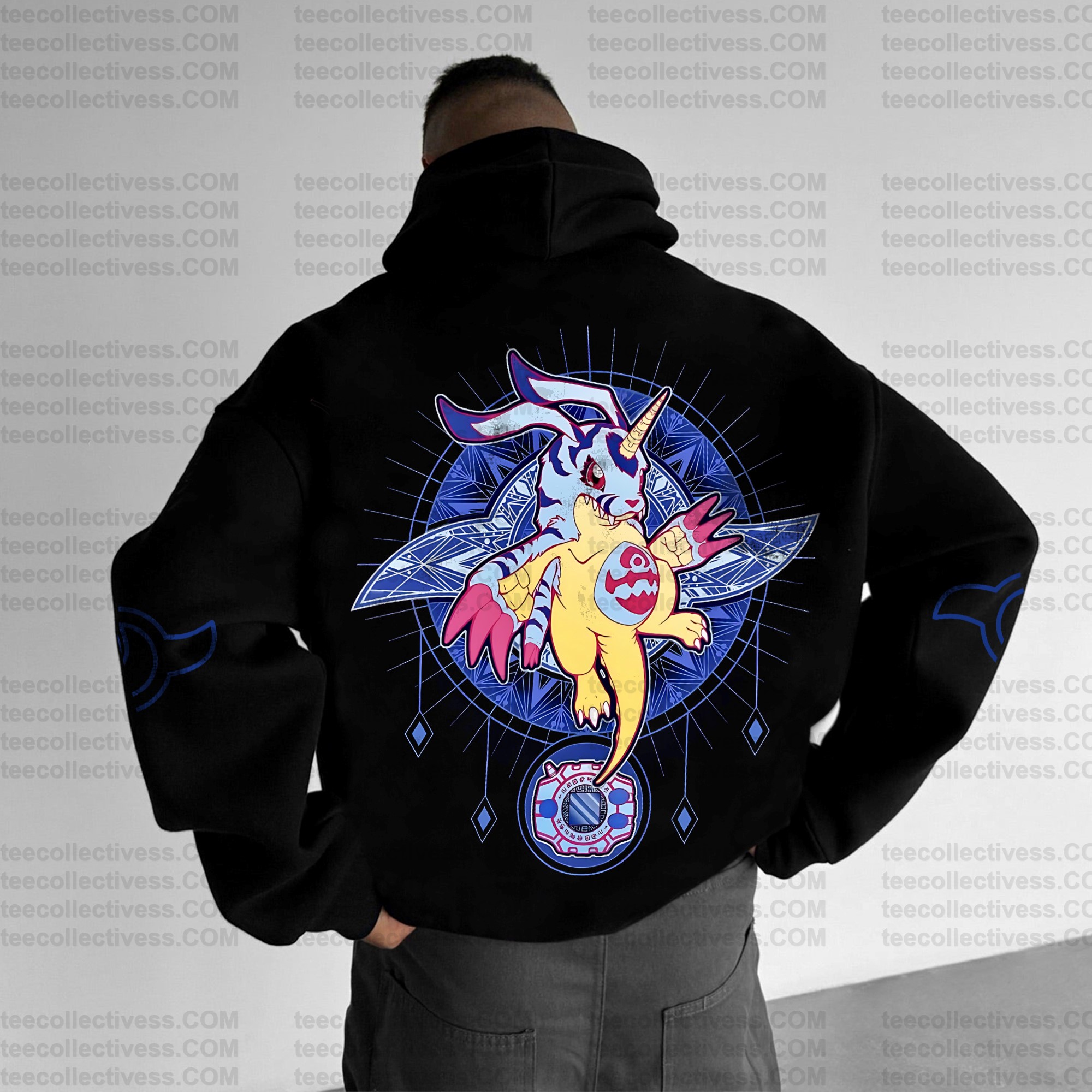 Unisex Anime Graphic Streetwear Vintage Hoodie