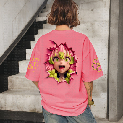 "Demon Slayer" Anime Inspired Vintage T-Shirt