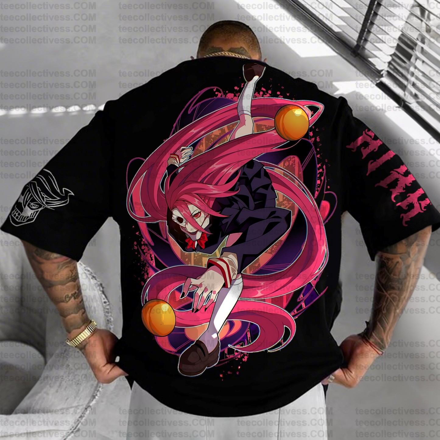 Unisex Anime Series Casual T-shirt