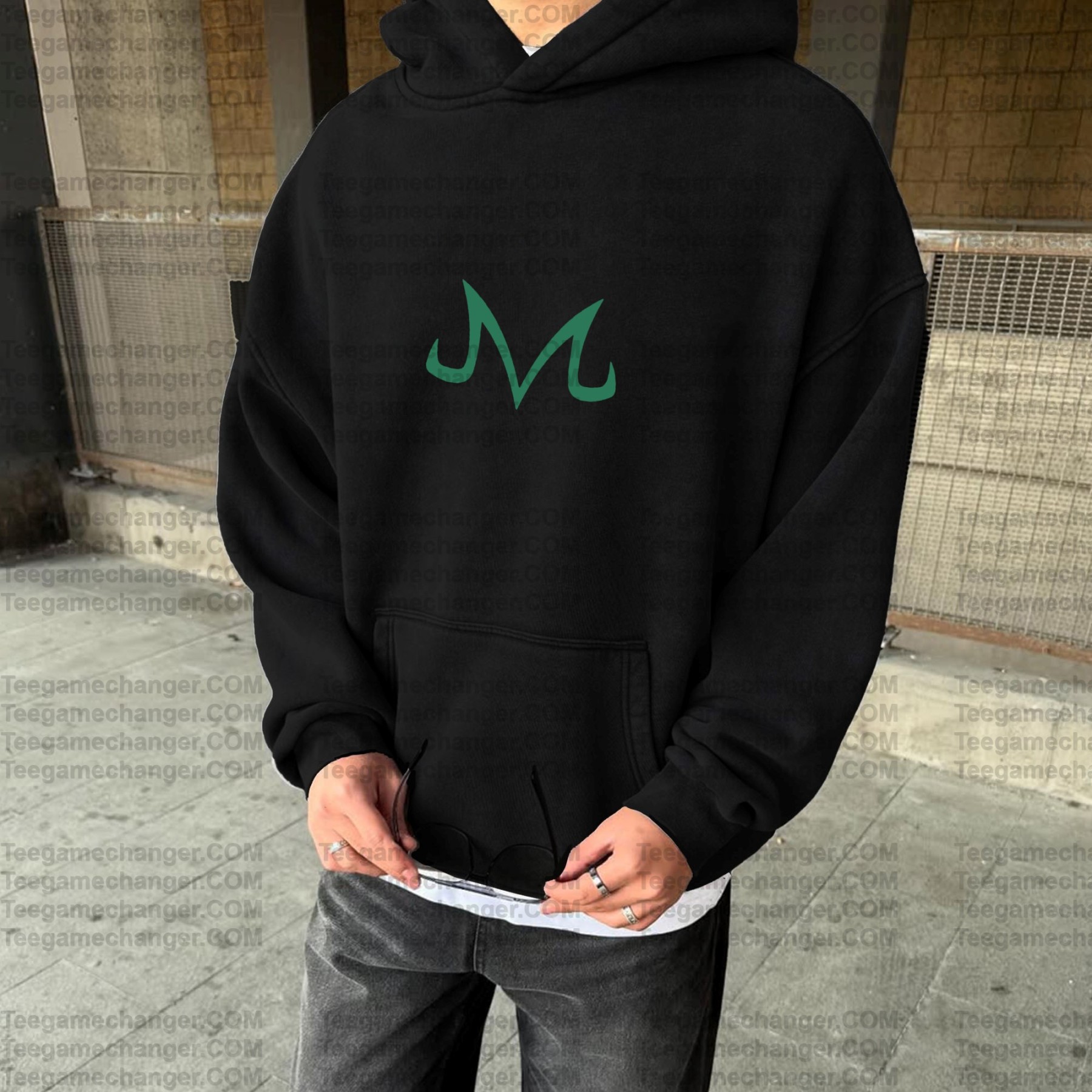 Vintage 3D Direct Inkjet Printed Washed Unisex Plush Hoodie