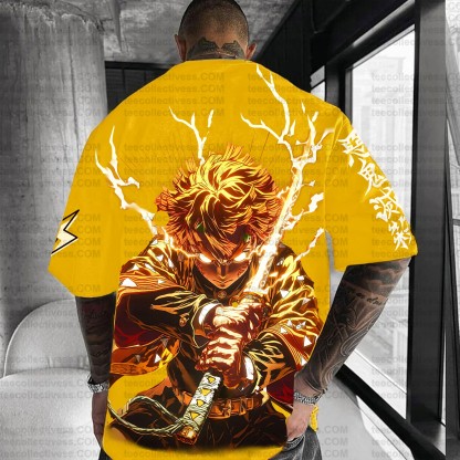 Unisex Anime Inspired Vintage T-Shirt| KNY