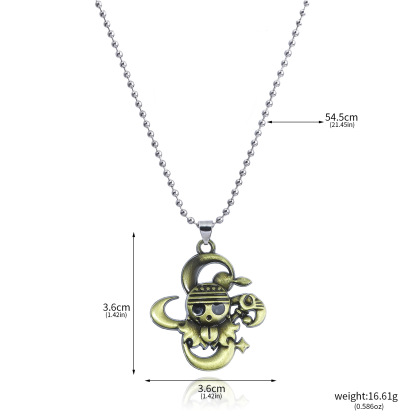Unisex One Piece Anime Theme Necklace