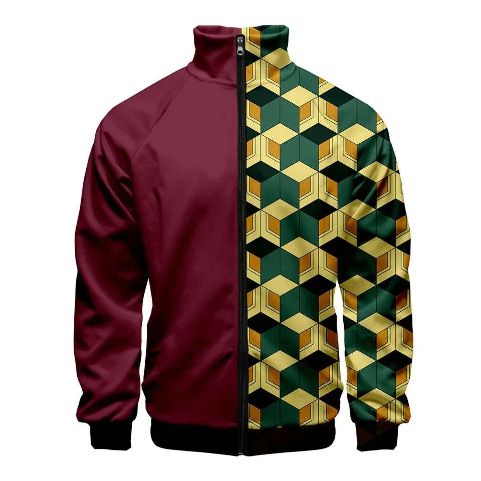 Demon Slayer Zip Up Jackets