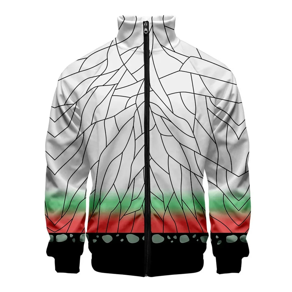 Demon Slayer Zip Up Jackets