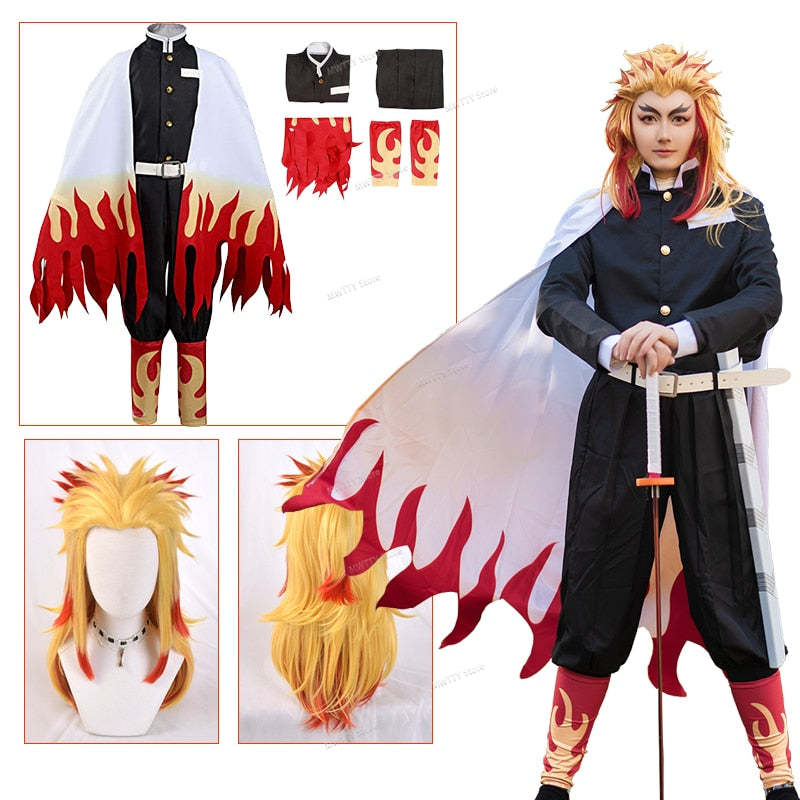 Demon Slayer Kyoujurou Rengoku Costume