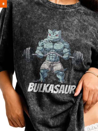 Unisex  “Pokémon” Bulkasaur Gym Vintage T-Shirt