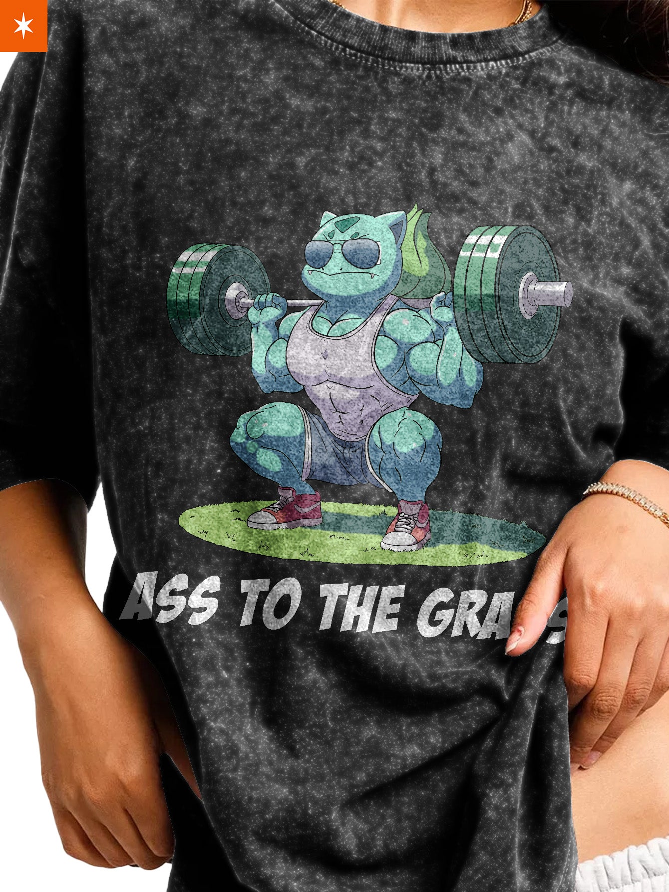 Unisex  “Pokémon” Bulkasaur Gym Vintage T-Shirt