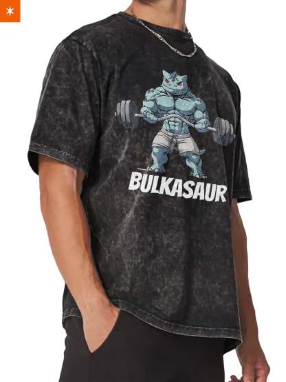 Unisex  “Pokémon” Bulkasaur Gym Vintage T-Shirt