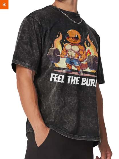 Unisex  “Pokémon” Charmander Gym Vintage T-Shirt