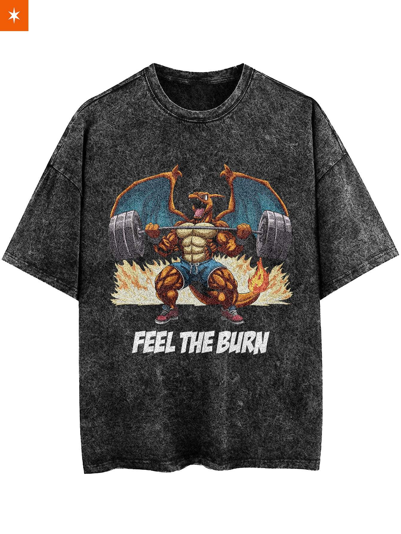 Unisex  “Pokémon” Charmander Gym Vintage T-Shirt