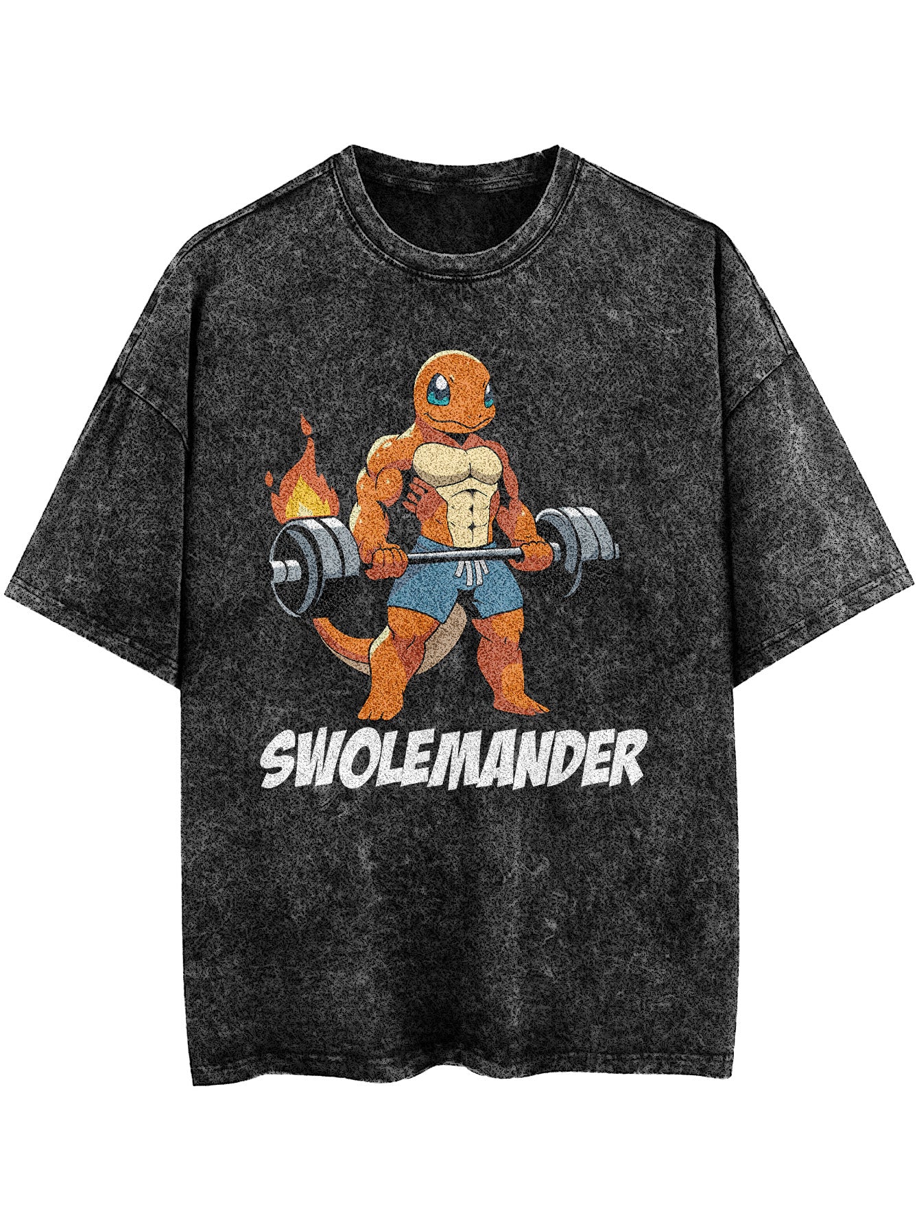 Unisex  “Pokémon” Charmander Gym Vintage T-Shirt