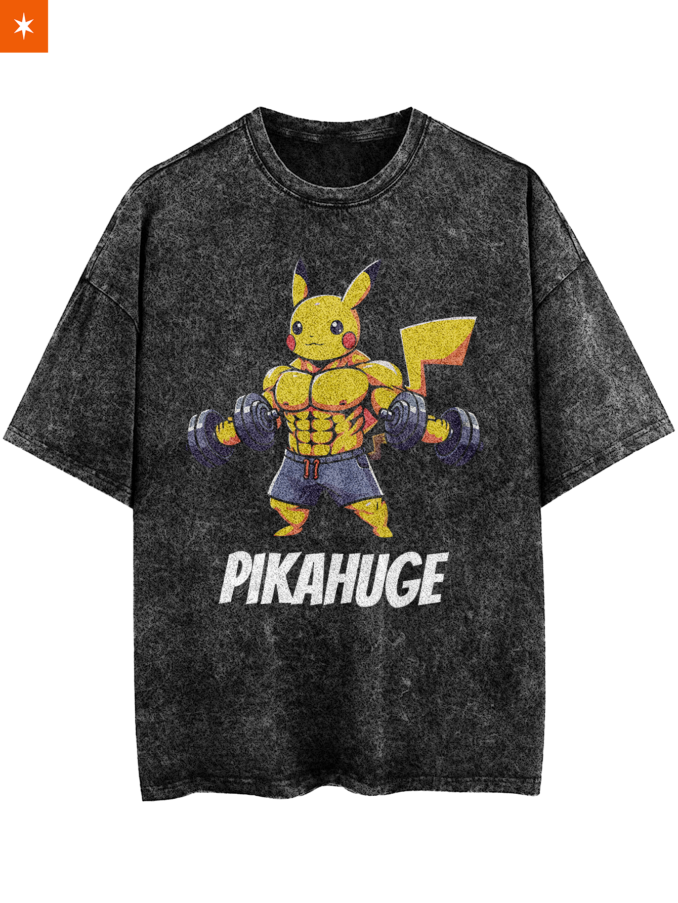 Unisex  “Pokémon” Pikahuge Gym Vintage T-Shirt