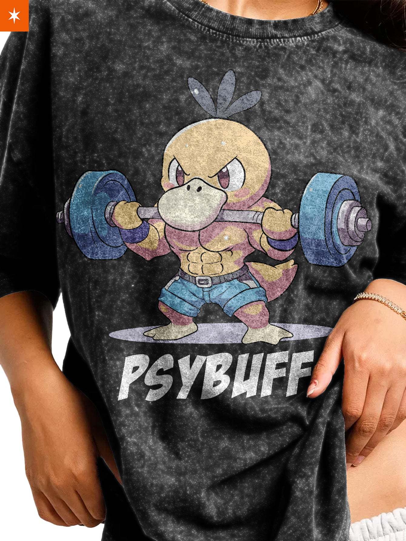 Unisex  “Pokémon” Psybuff Gym Vintage T-Shirt