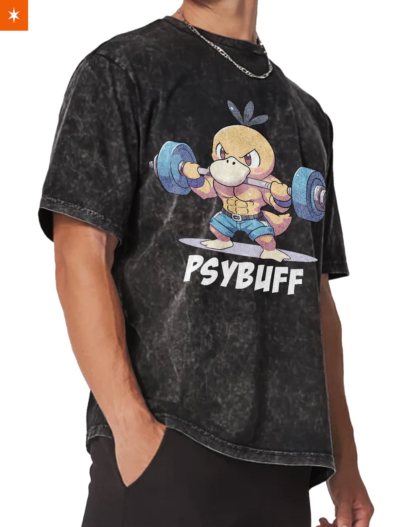 Unisex  “Pokémon” Psybuff Gym Vintage T-Shirt