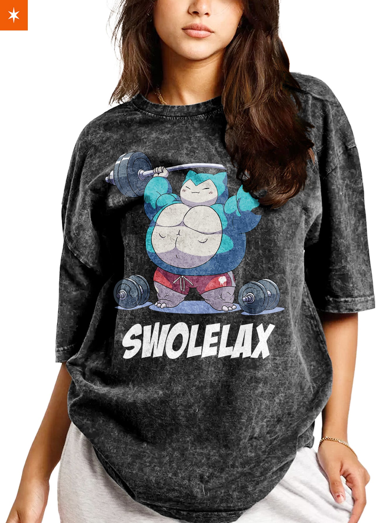 Unisex  “Pokémon” Swolelax Gym Vintage T-Shirt