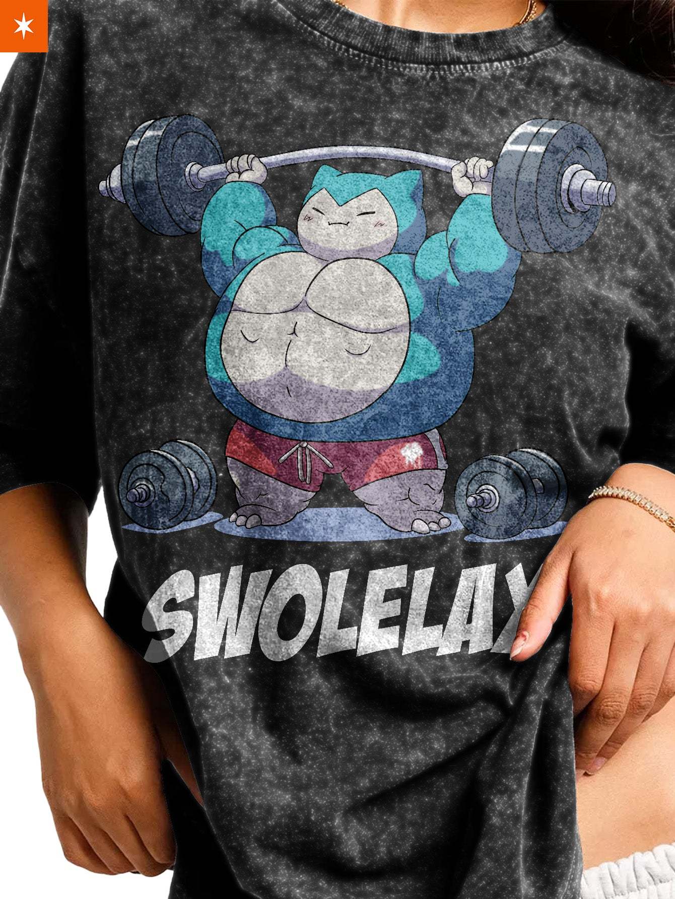 Unisex  “Pokémon” Swolelax Gym Vintage T-Shirt