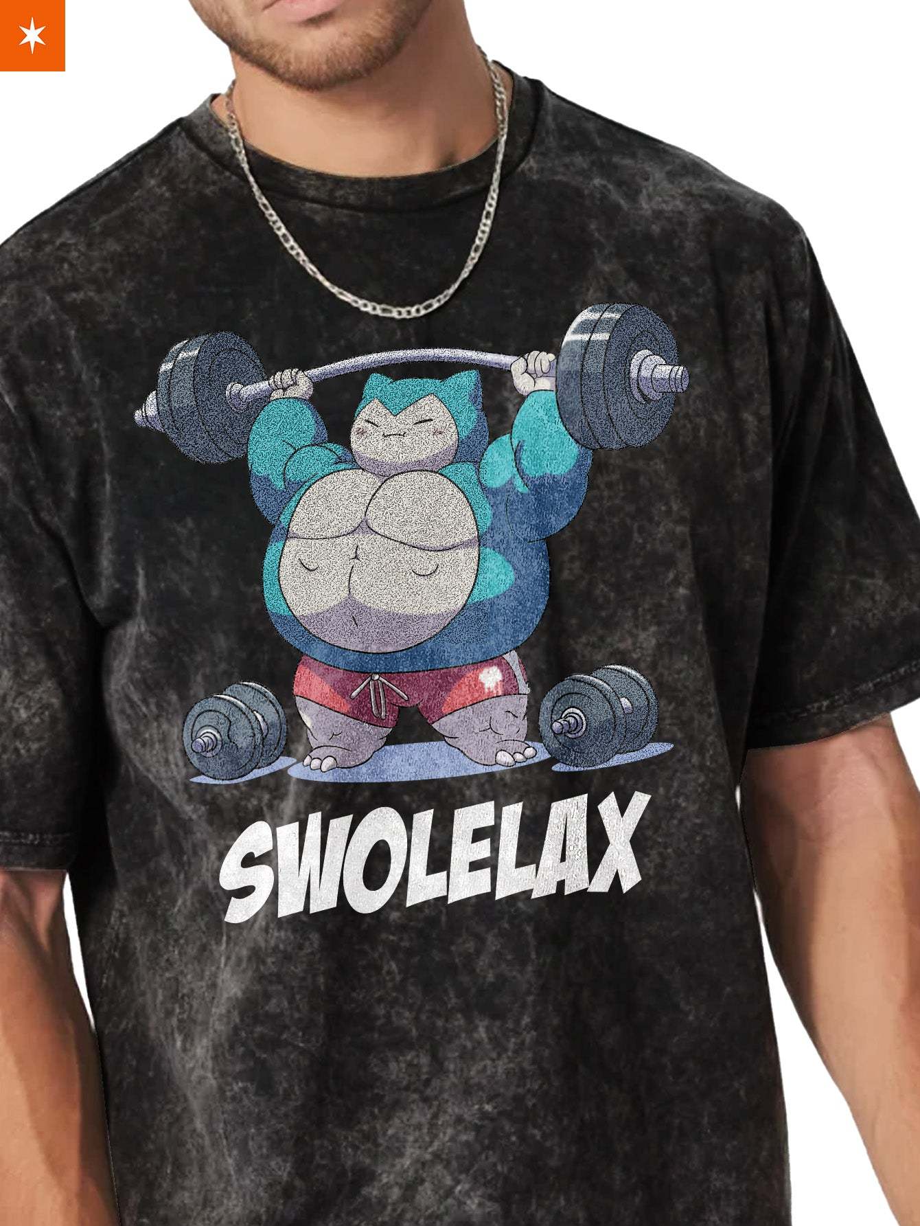 Unisex  “Pokémon” Swolelax Gym Vintage T-Shirt