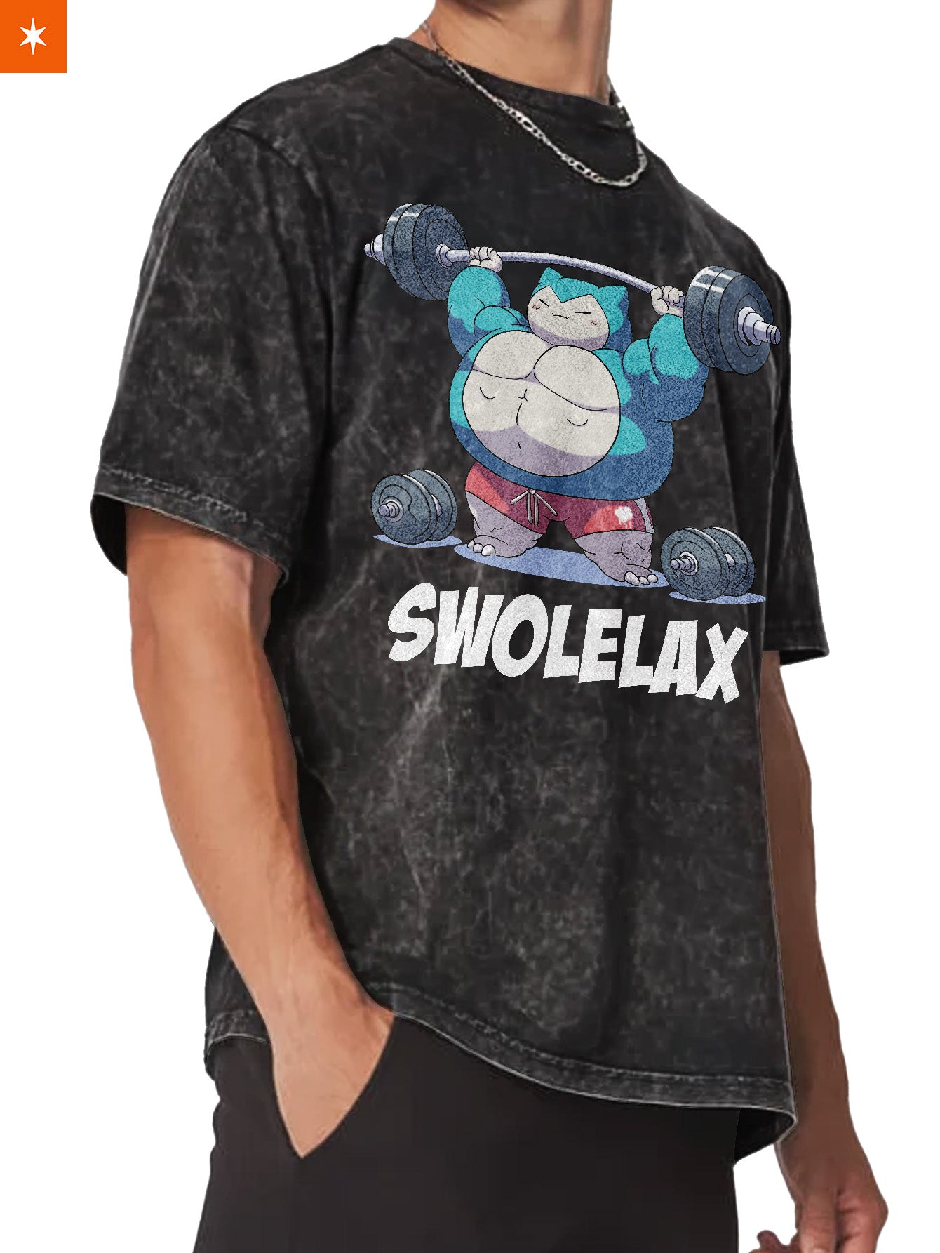 Unisex  “Pokémon” Swolelax Gym Vintage T-Shirt