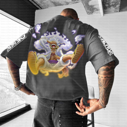 Unisex "One Piece" Anime Inspired Vintage T-Shirt