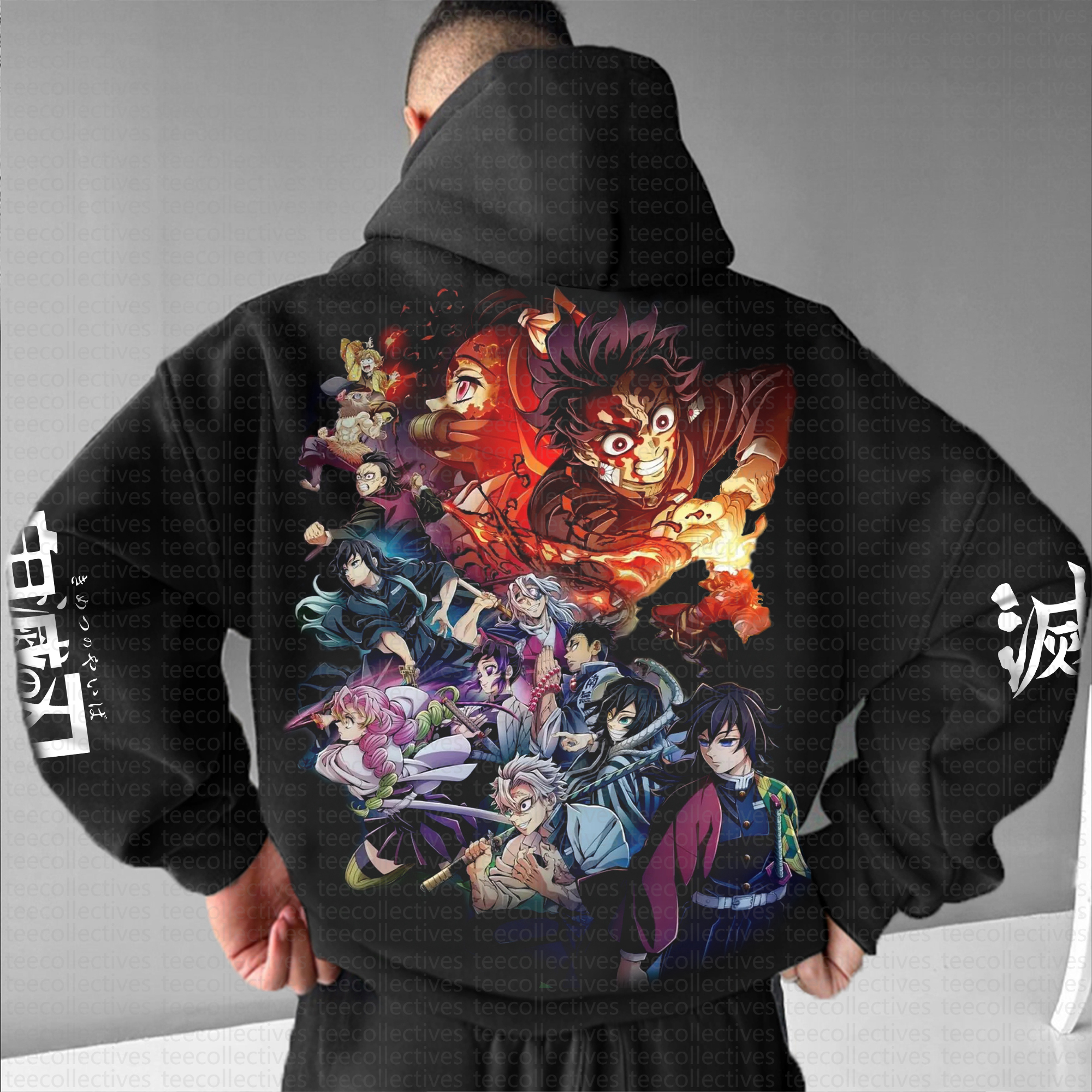 Unisex “Demon slayer” Graphic Streetwear Vintage Hoodie