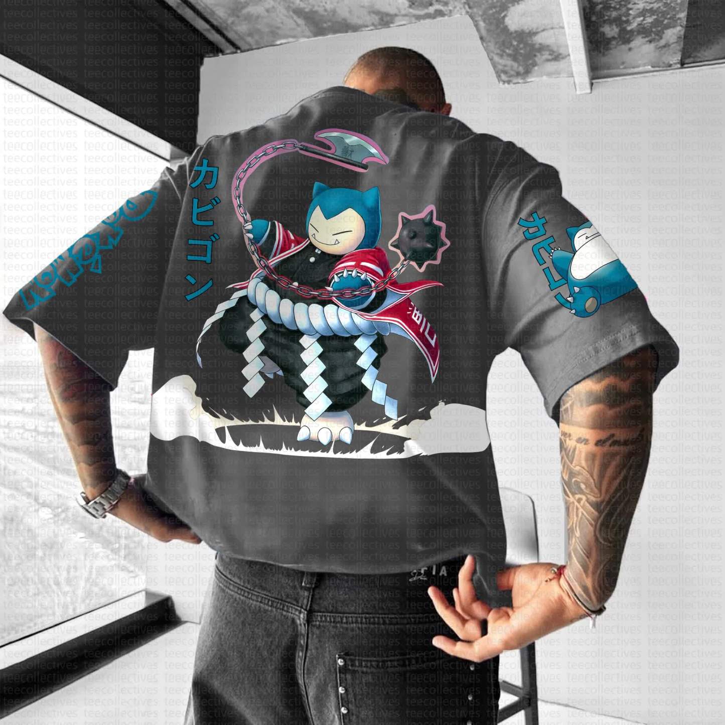 Unisex Anime Inspired Vintage T-Shirt