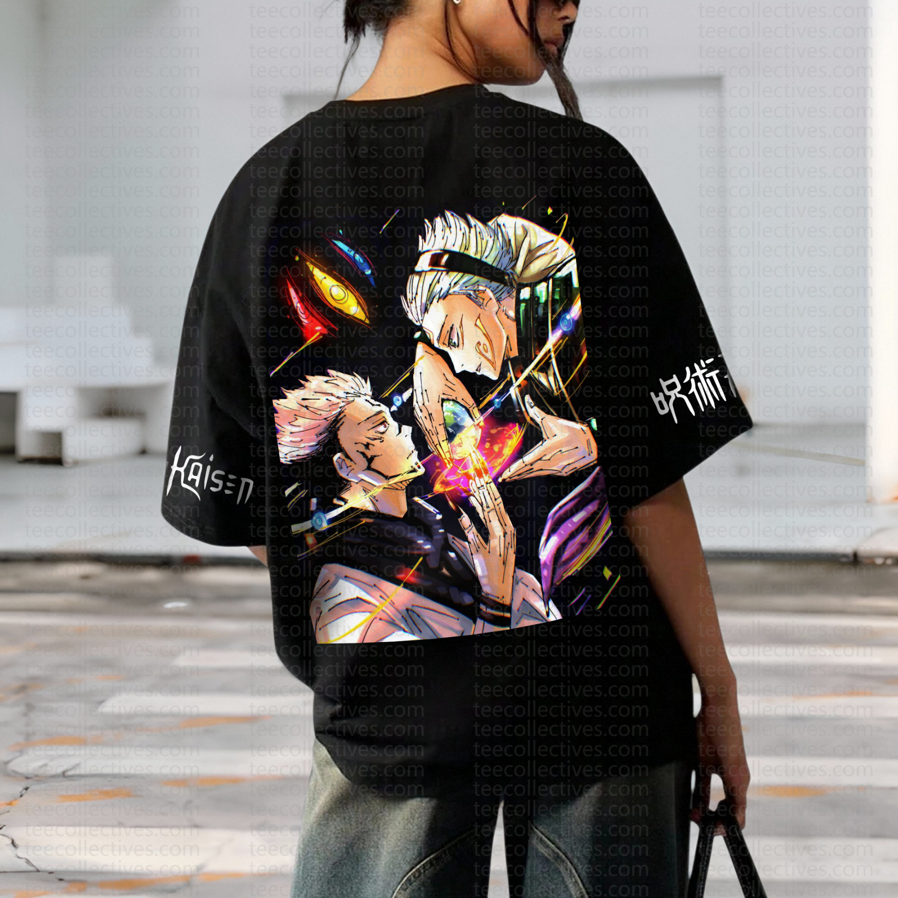 "Jujutsu Kaisen" Unisex Anime Inspired Vintage T-Shirt