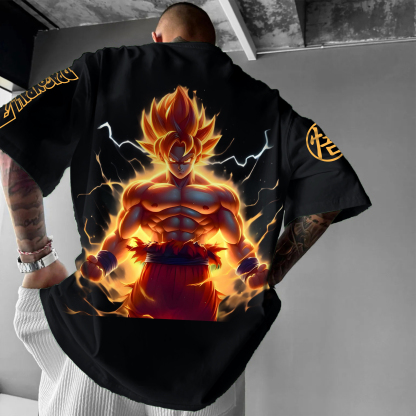 Unisex Anime Inspired Vintage T-Shirt