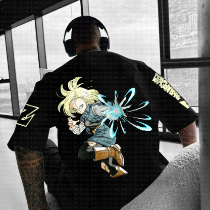 Unisex Anime Inspired Vintage T-Shirt丨DragonBall