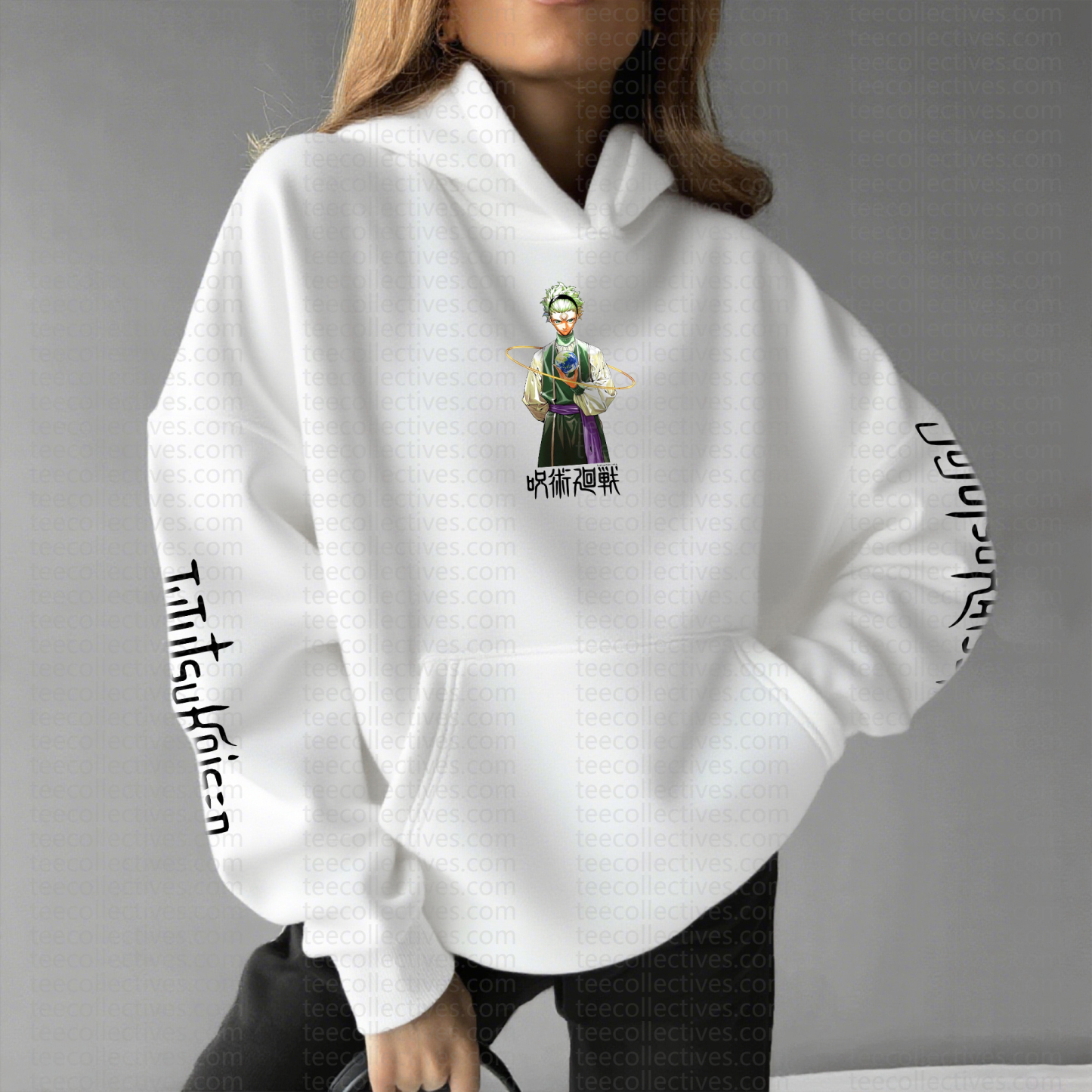 "Jujutsu Kaisen" Unisex Anime Inspired Vintage Hoodie