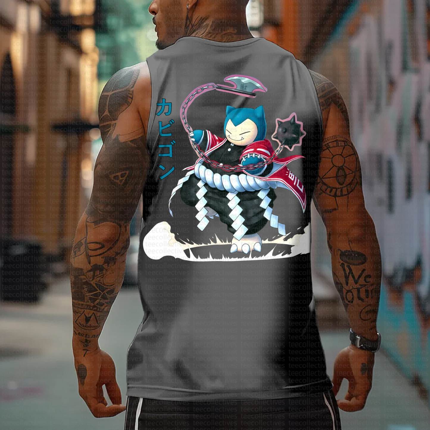 Unisex “Pokémon” Casual Anime Tank Top