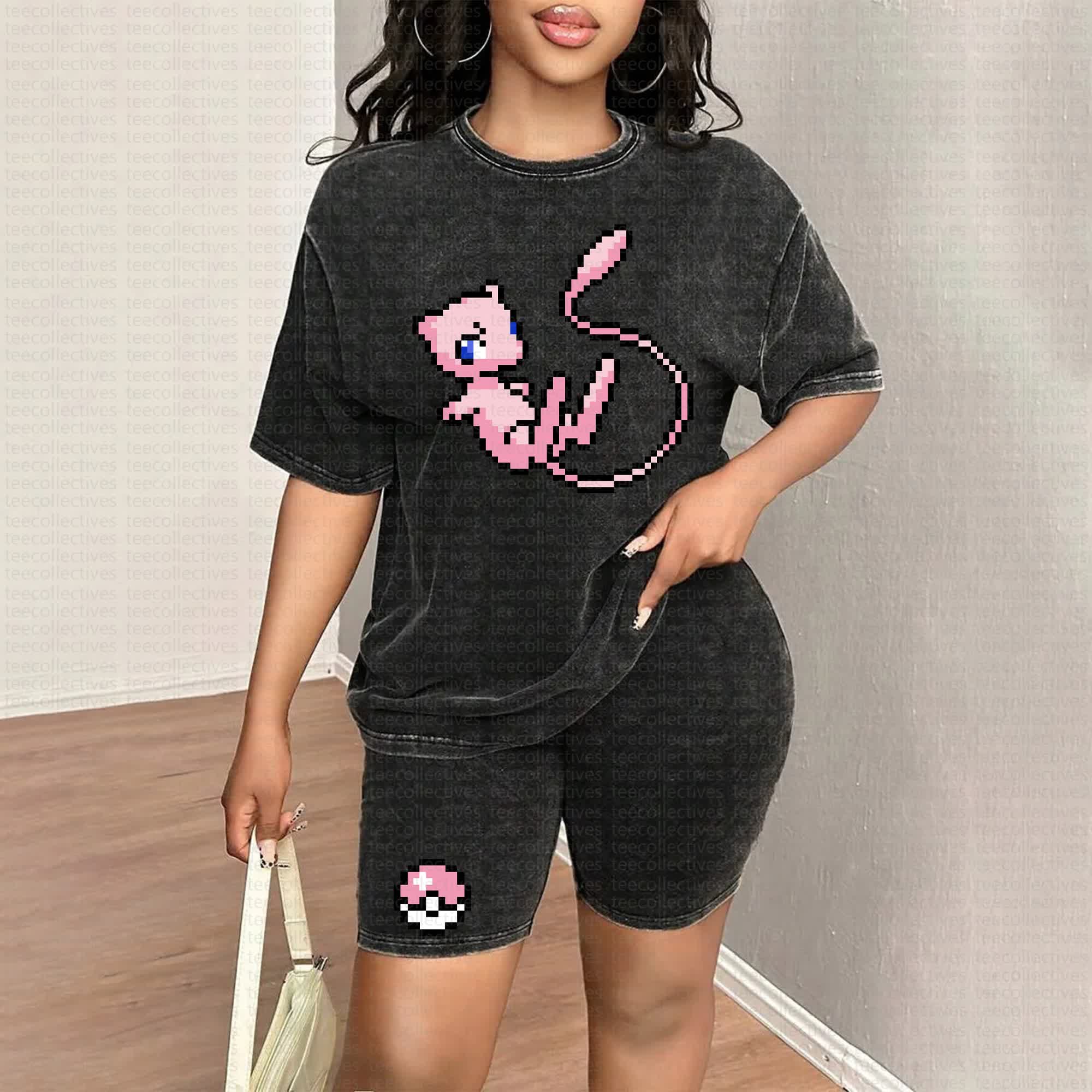 "Pokémon" Anime Vintage High Quality Washed T-Shirt