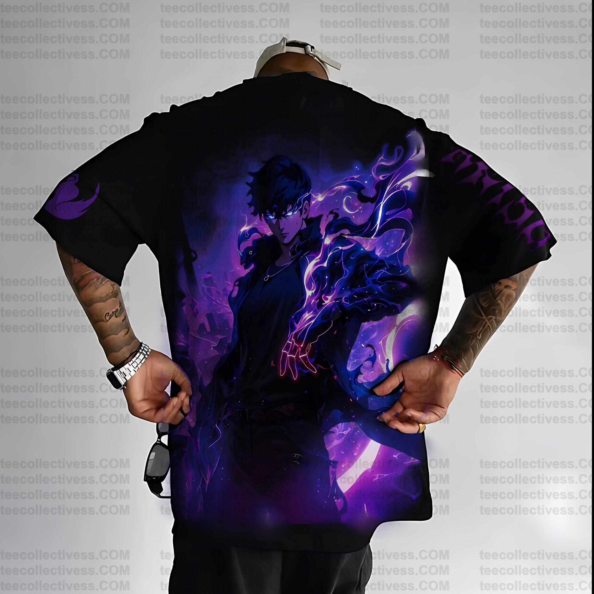 Unisex  " Solo Leveling " Anime Inspired Vintage T-Shirt