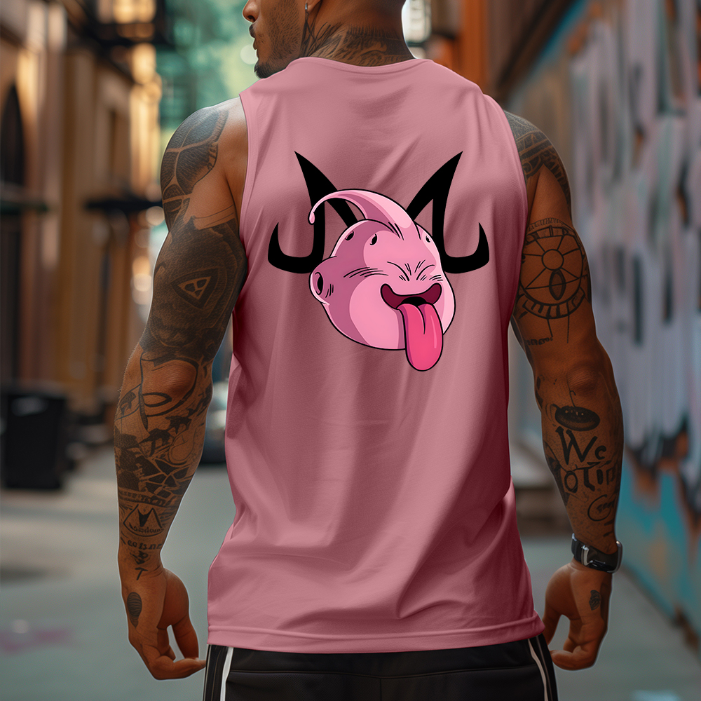 Unisex Dragon Ball BUU Cute Printed Tank Top