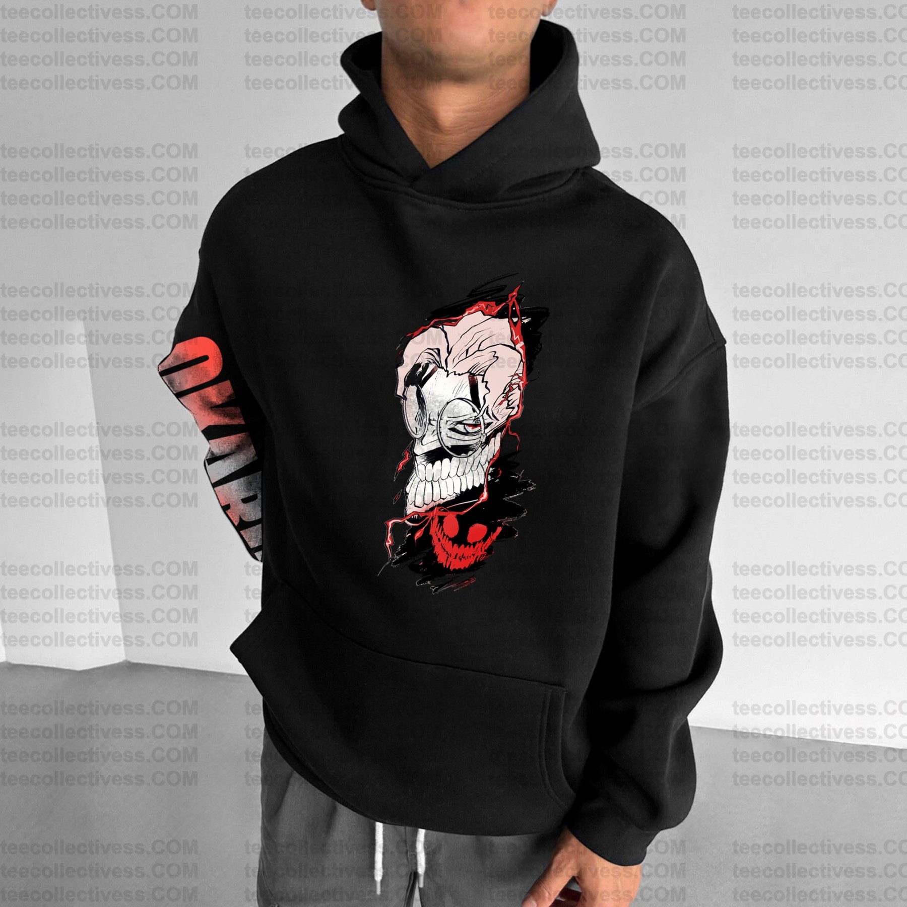 Unisex Anime Print  Casual Oversized Hoodie