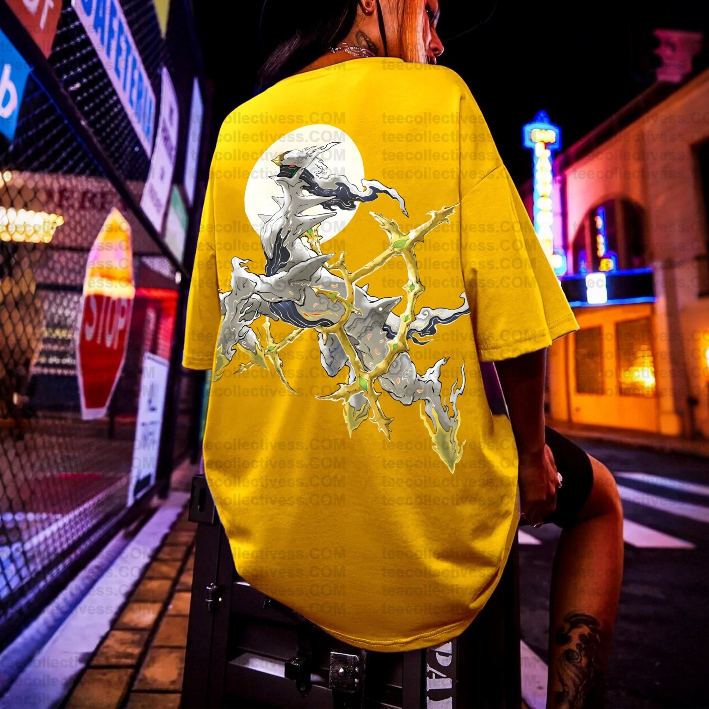 Unisex Anime Inspired Vintage T-Shirt